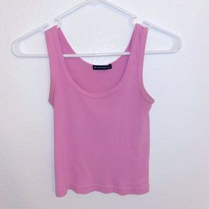 Brandy Melville pink tank top